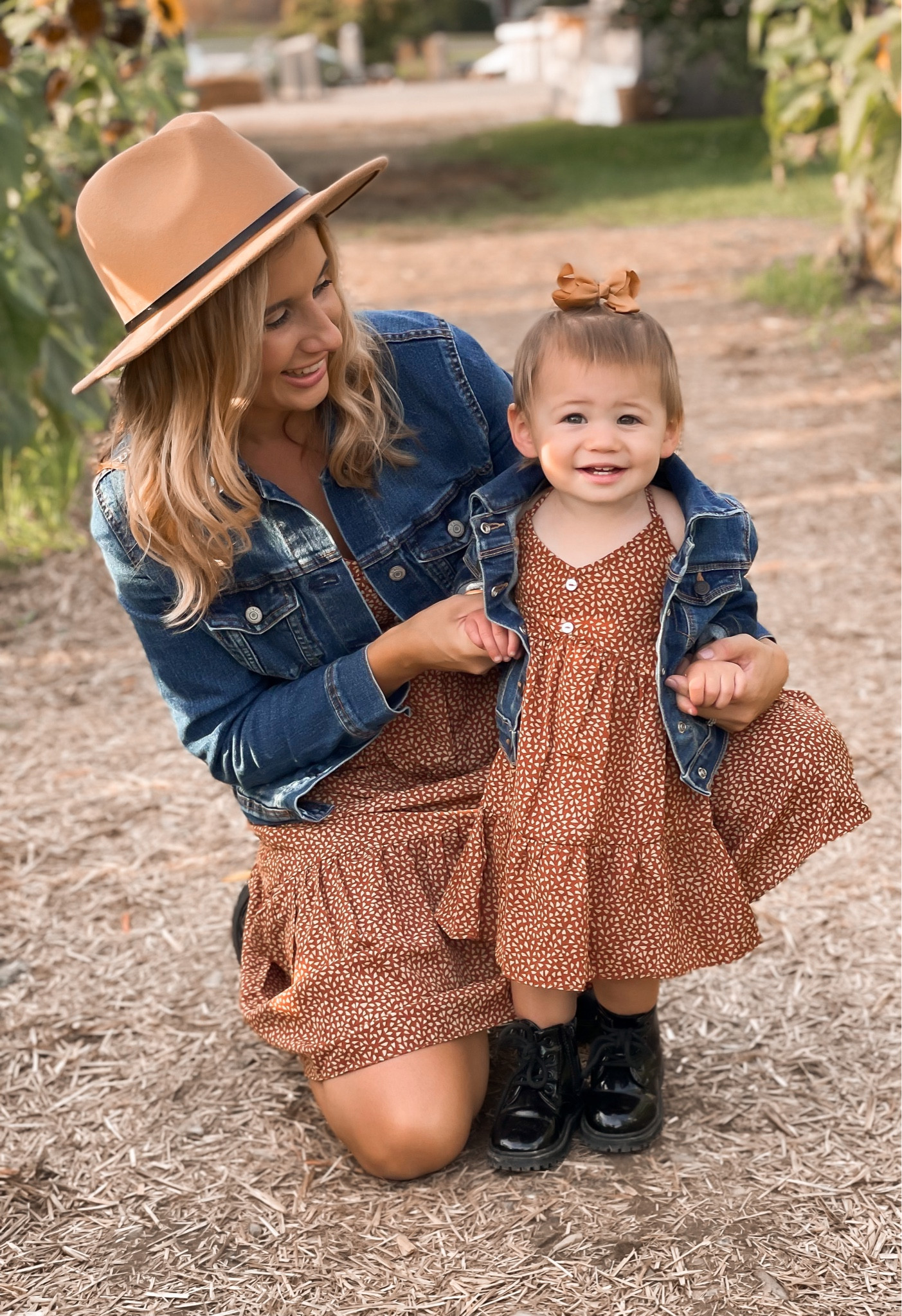 mommy and me fall dresses